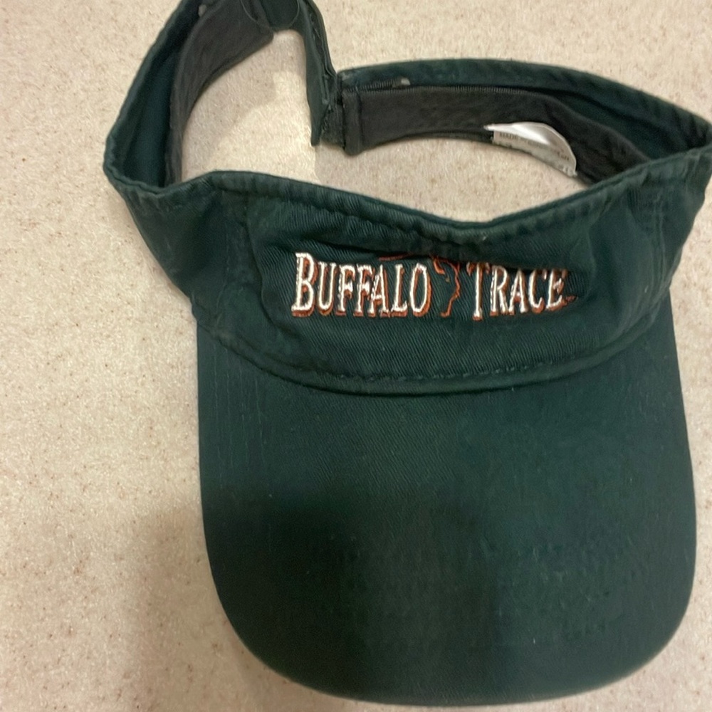 Green Buffalo Trace Visor